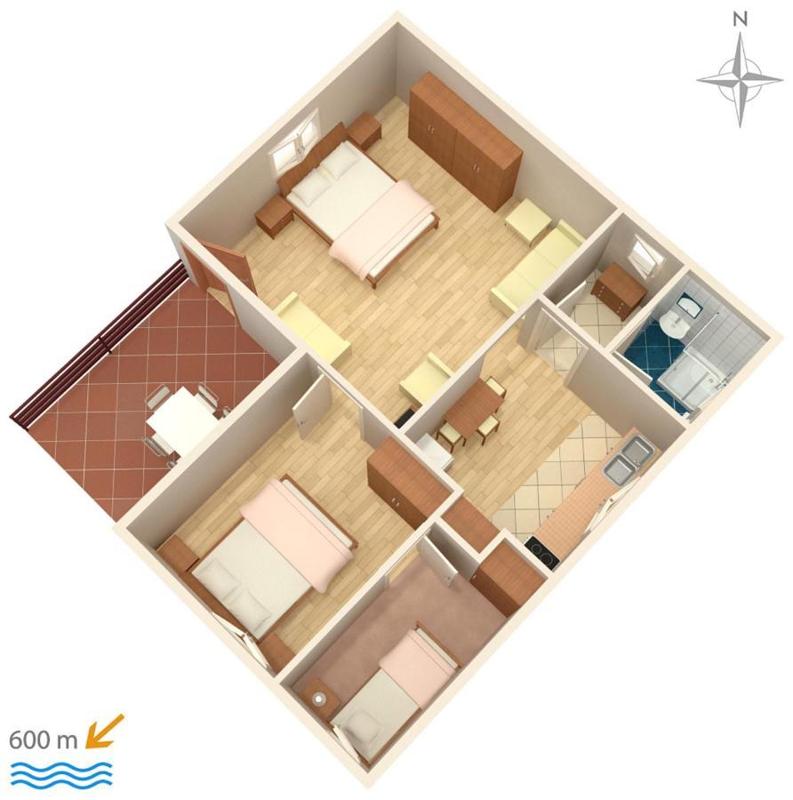 Apartments With A Parking Space Murter - 5103 Betina  Exterior foto
